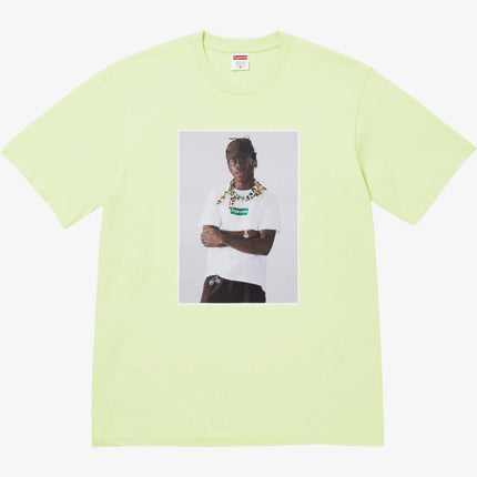 Supreme x Tyler, The Creator 'Photo' Tee Pale Mint Green (FW24) | SOLE SERIOUSS [1]