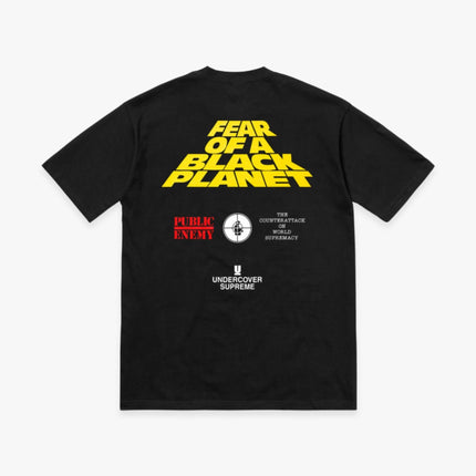 Supreme x UNDERCOVER/Public Enemy Tee 'White House' Black (SS18) - SOLE SERIOUSS (2)