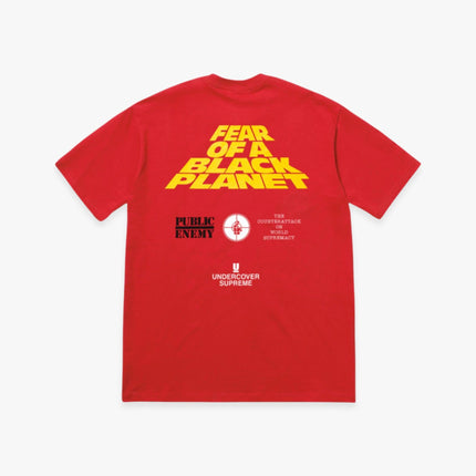 Supreme x UNDERCOVER/Public Enemy Tee 'White House' Red (SS18) - SOLE SERIOUSS (2)