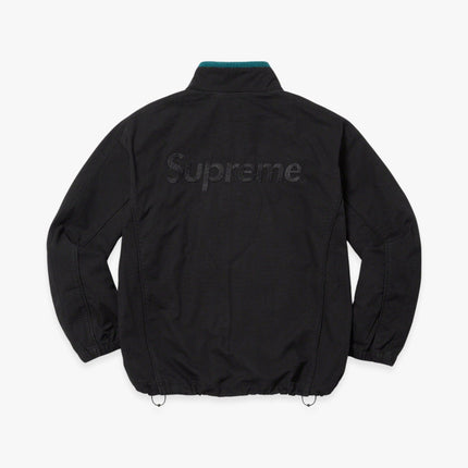 Supreme x Umbro Cotton Ripstop Track Jacket Black (FW23) - SOLE SERIOUSS (2)