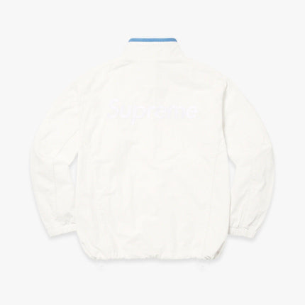 Supreme x Umbro Cotton Ripstop Track Jacket White (FW23) - SOLE SERIOUSS (2)