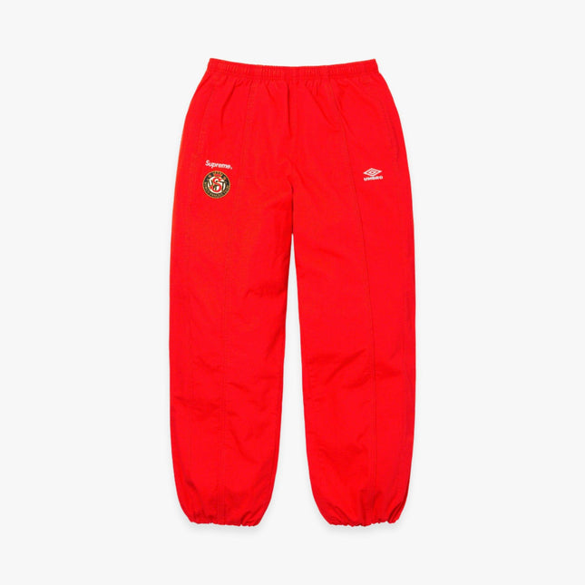 Supreme x Umbro Cotton Ripstop Track Pant Red (FW23) - SOLE SERIOUSS (1)