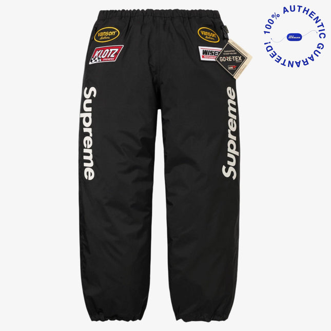 Supreme x Vanson Leathers x GORE-TEX Nylon Shell Pant Black (FW25) | SOLE SERIOUSS [1]