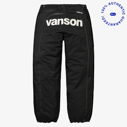 Supreme x Vanson Leathers x GORE-TEX Nylon Shell Pant Black (FW25) | SOLE SERIOUSS [2]