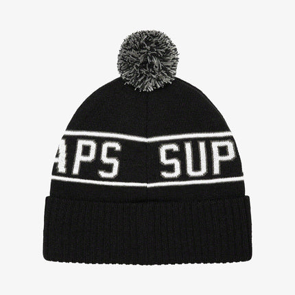 Supreme x WTAPS Beanie Black (FW21) - SOLE SERIOUSS (2)