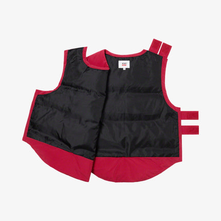 Supreme x WTAPS Tactical Down Vest Red FW21 - SOLE SERIOUSS (2)