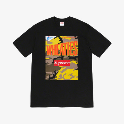 Supreme x Wheaties Tee Black (SS21) - SOLE SERIOUSS (1)