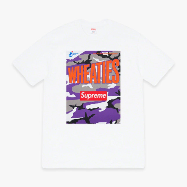 Supreme x Wheaties Tee White (SS21) - SOLE SERIOUSS (1)