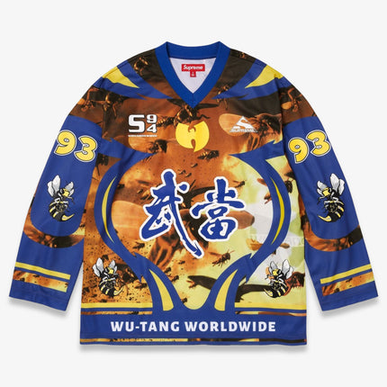 Supreme x Wu-Tang Clan Hockey Jersey 'Blue' (FW25) | SOLE SERIOUSS [1]