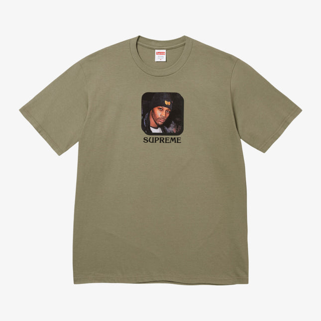 Supreme x Wu-Tang Clan Tee 'RZA' Light Olive (FW25) | SOLE SERIOUSS [1]