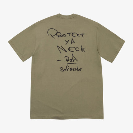 Supreme x Wu-Tang Clan Tee 'RZA' Light Olive (FW25) | SOLE SERIOUSS [2]