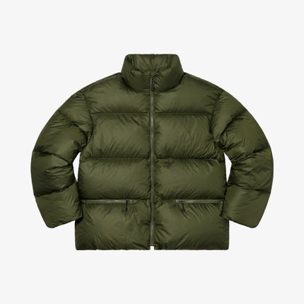 Supreme x Yohji Yamamoto Down Jacket Olive (FW20) - SOLE SERIOUSS (2)