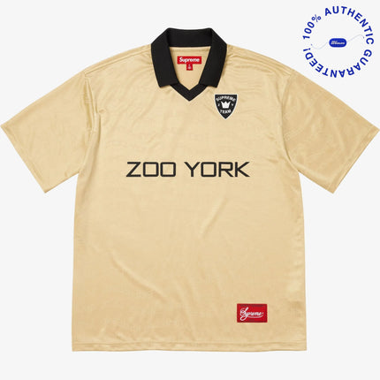 Supreme x Zoo York Soccer Jersey Gold (SS25) | SOLE SERIOUSS [1]
