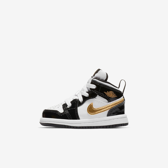 (TD) Air Jordan 1 Mid SE 'Patent Metallic Gold' (2018) BQ6933-007 - SOLE SERIOUSS (1)