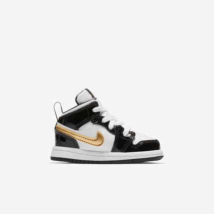 (TD) Air Jordan 1 Mid SE 'Patent Metallic Gold' (2018) BQ6933-007 - SOLE SERIOUSS (2)