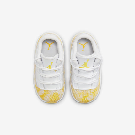 (TD) Air Jordan 11 Retro Low 'Yellow Snakeskin' (2023) 645107-107 - Atelier-lumieres Cheap Sneakers Sales Online (4)