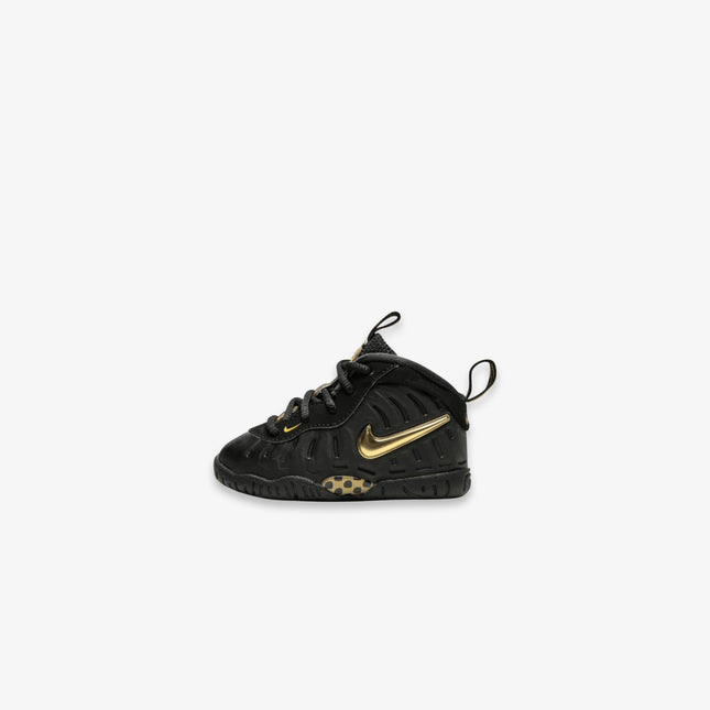 (TD) Nike Little Foamposite Pro 'Black / Metallic Gold' (2018) 843769-010 - SOLE SERIOUSS (1)