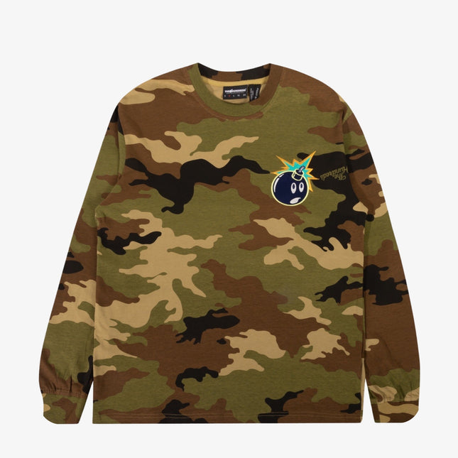 The Hundreds 'Adam Bomb' L/S T-Shirt Perfect Camo - Atelier-lumieres Cheap Sneakers Sales Online (1)