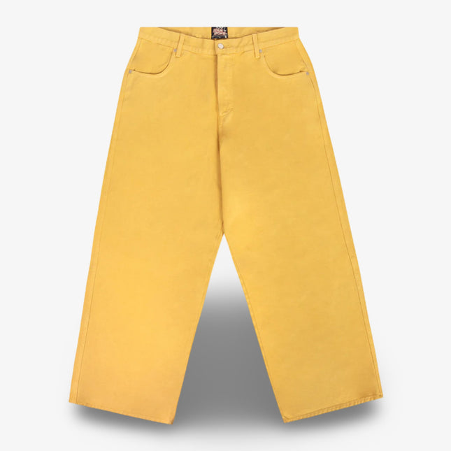The Hundreds 'Adam Bomb' Washed Baggy Room Denim Mustard - SOLE SERIOUSS (1)