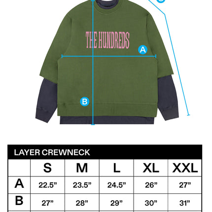 The Hundreds Layer Crewneck - SOLE SERIOUSS (10)