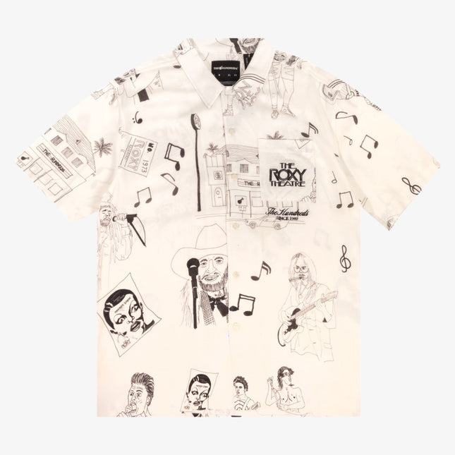 The Hundreds 'Performer / The ROXT Theatre' Button-Up White - SOLE SERIOUSS (1)