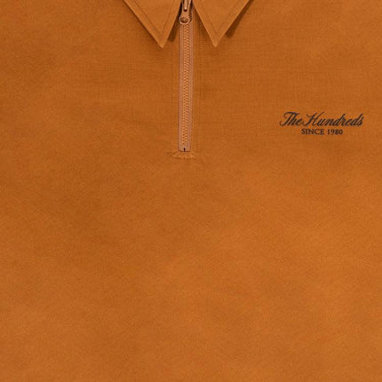 The Hundreds 'Script' Half-Zip Shirt - SOLE SERIOUSS (9)