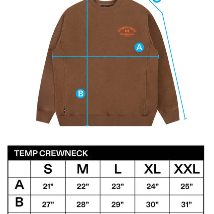 The Hundreds 'Temp' Crewneck - SOLE SERIOUSS (13)