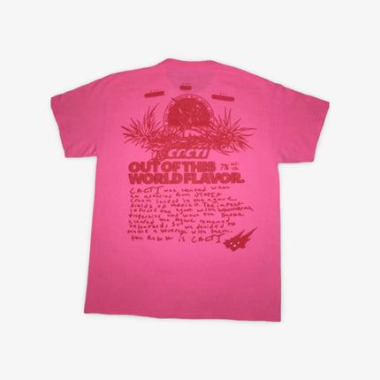 Travis Scott x Cacti x Rolling Loud T-Shirt 'Out of This World Flavor' Pink - SOLE SERIOUSS (2)