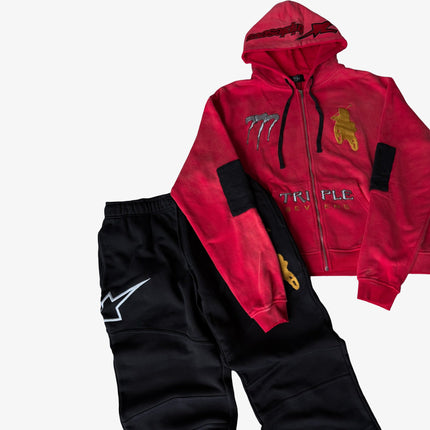 Triple Sevens 'Moto Complex' Sweatpants Black | SOLE SERIOUSS [2]