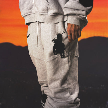 Triple Sevens 'Moto Vice' Sweatpants Grey | SOLE SERIOUSS [4]