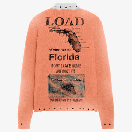 Triple Sevens 'Payback' Boxy Cropped Polo Orange | SOLE SERIOUSS [2]