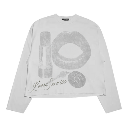 Triple Sevens 'Room Service' L/S Long Sleeve Tee Grey | SOLE SERIOUSS [1]