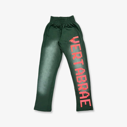Vertabrae Washed Sweatpants Green / Red - SOLE SERIOUSS (1)