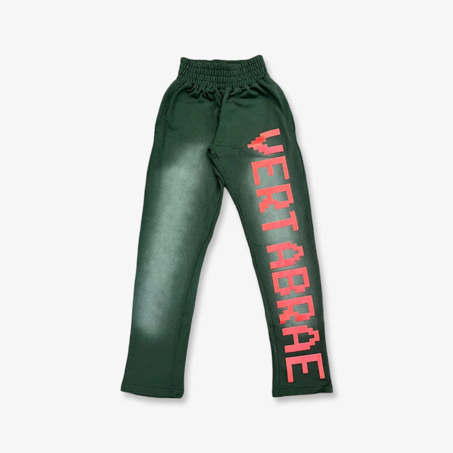 Vertabrae Washed Sweatpants Green / Red - Atelier-lumieres Cheap Sneakers Sales Online (1)