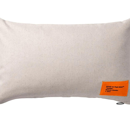 Virgil Abloh x IKEA MARKERAD Cushion Cover Beige - SOLE SERIOUSS (1)