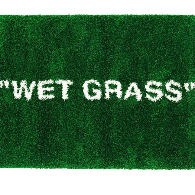 Virgil Abloh x IKEA MARKERAD "WET GRASS" Rug Green - SOLE SERIOUSS (1)
