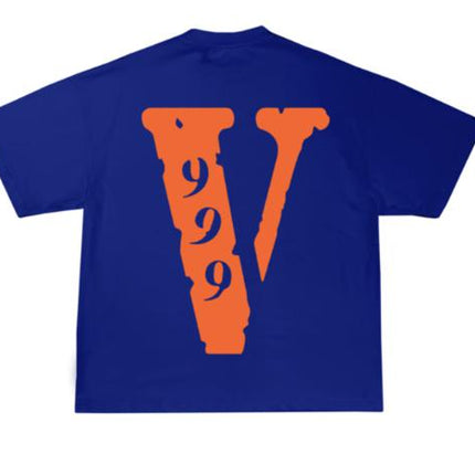 Vlone x Juice Wrld '999' T-Shirt Blue SS20 - SOLE SERIOUSS (1)