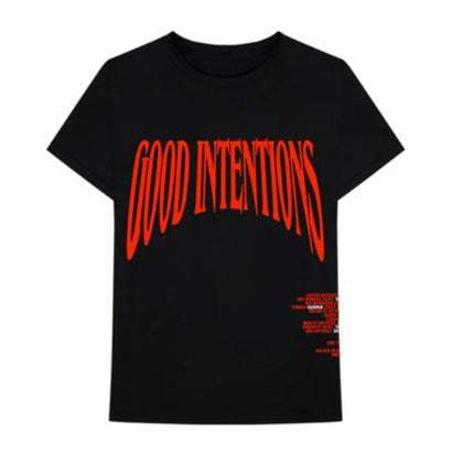 Vlone x NAV 'Good Intentions' T-Shirt Black SS20 - SOLE SERIOUSS (1)