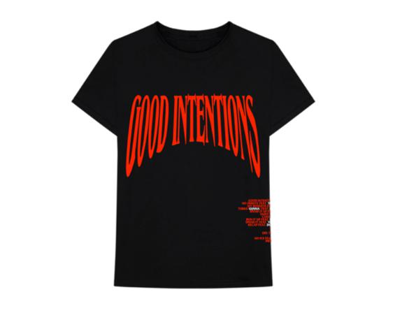 Vlone x NAV 'Good Intentions' T-Shirt Black SS20 - SOLE SERIOUSS (1)