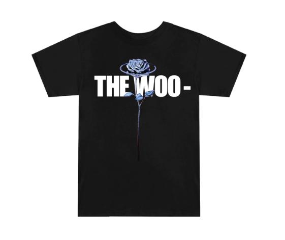 Vlone x Pop Smoke 'The Woo' T-Shirt Black SS20 - SOLE SERIOUSS (1)