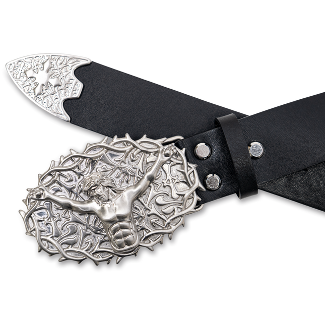 We Are Righteous 'Christ's Crown' LambSkin Belt | SOLE SERIOUSS [1]