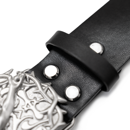 We Are Righteous 'Christ's Crown' LambSkin Belt | SOLE SERIOUSS [4]