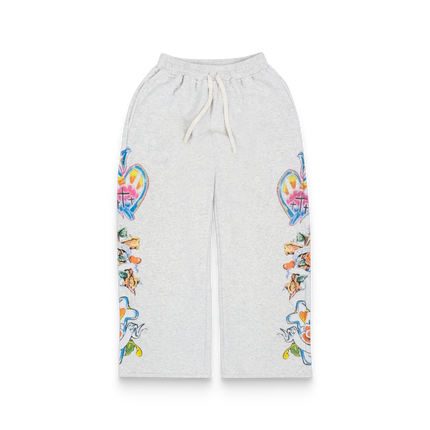 We Are Righteous 'Risen King' Sweatpants Grey | SOLE SERIOUSS [1]