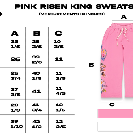 We Are Righteous 'Risen King' Sweatpants Pink | SOLE SERIOUSS [4]
