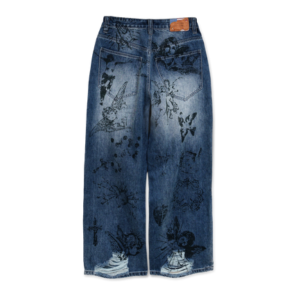 We Are Righteous 'Tattoo' Denim Jeans | SOLE SERIOUSS [3]