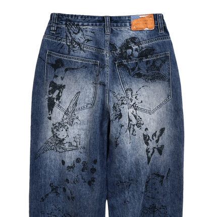 We Are Righteous 'Tattoo' Denim Jeans | SOLE SERIOUSS [6]