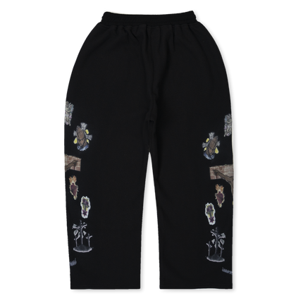 We Are Righteous 'Ultimate Sacrifice' Thermal Sweatpants Black | SOLE SERIOUSS [2]