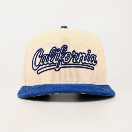 dvniel.luu 'OG CA: Dreams on the West' Snapback Hat Cream / Blue | SOLE SERIOUSS [2]