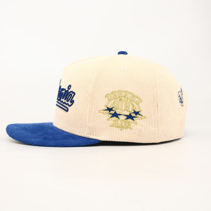 dvniel.luu 'OG CA: Dreams on the West' Snapback Hat Cream / Blue | SOLE SERIOUSS [3]
