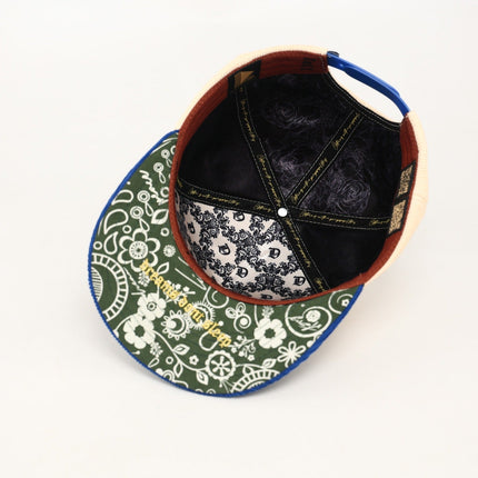 dvniel.luu 'OG BA: From the Bay to the World' Snapback Hat Cream / Blue | SOLE SERIOUSS [6]